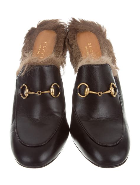 gucci schuhe günstig|gucci princetown mules with fur.